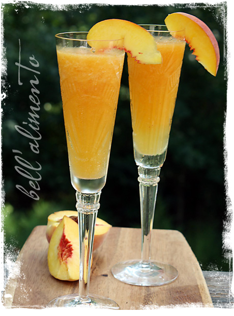 Peach Bellini Frozen drink recipe - Drink.